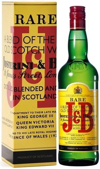 Джей энд би (j&b, justerini & brooks)