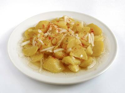 Немецкий картофельный салат (kartoffelsalat)