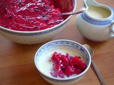 Роте грютце (rote grütze)