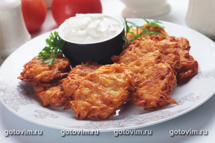 Картофельные латкес Картофельные латкес