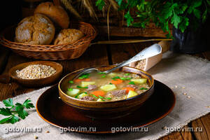 Крупник - польский ячневый суп (Krupnik Polski)