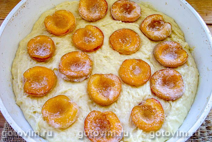 Фотографии рецепта Пирог с абрикосами, 07 Пирог с абрикосами, Шаг 07