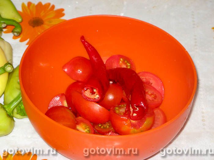 Фотографии рецепта Аджика с хреном и сладким перцем, 01 Аджика с хреном и сладким перцем, Шаг 01