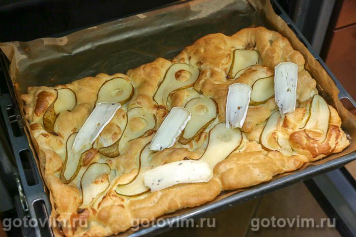 Фотографии рецепта Альмойшавена с грушей и сыром бри (Almoixavena), 09 Альмойшавена с грушей и сыром бри (Almoixavena), Шаг 09