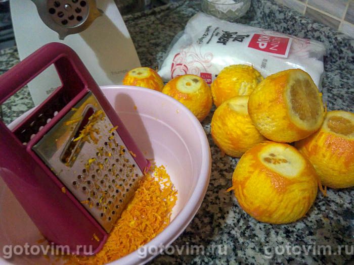 Фотографии рецепта Апельсиновый джем, 01 Апельсиновый джем, Шаг 01