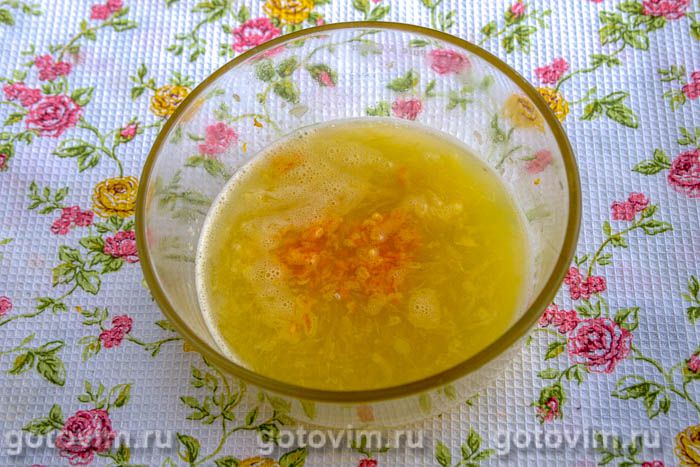 Фотографии рецепта Постный апельсиновый кекс (без яиц), 01 Постный апельсиновый кекс (без яиц), Шаг 01