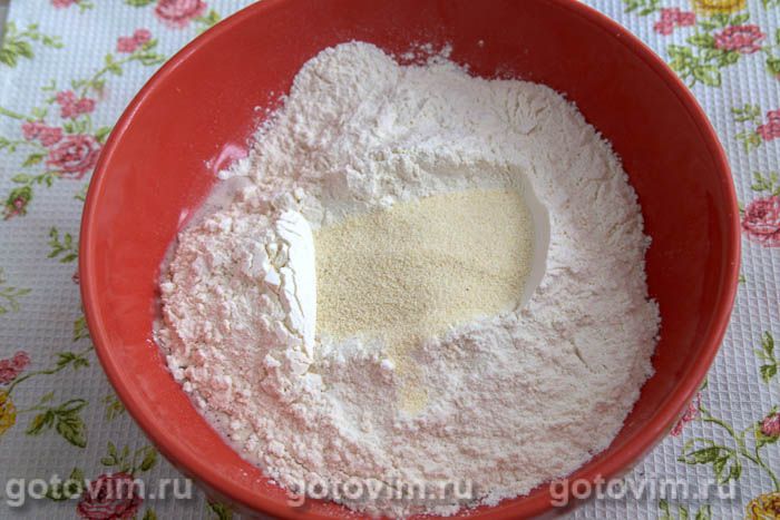 Фотографии рецепта Постный апельсиновый кекс (без яиц), 03 Постный апельсиновый кекс (без яиц), Шаг 03