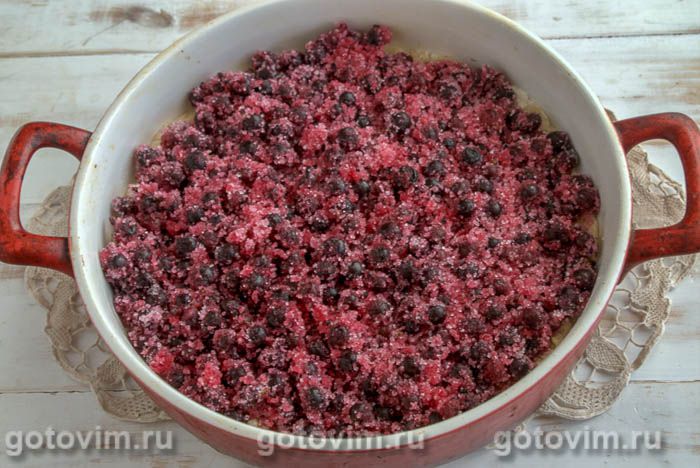 Фотографии рецепта Австрийский пирог с ржаной мукой и ягодами, 05 Австрийский пирог с ржаной мукой и ягодами, Шаг 05