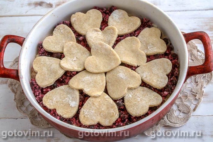 Фотографии рецепта Австрийский пирог с ржаной мукой и ягодами, 06 Австрийский пирог с ржаной мукой и ягодами, Шаг 06