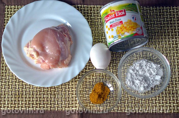 Фотографии рецепта Азиатский яичный суп с курицей и кукурузой , 01 Азиатский яичный суп с курицей и кукурузой , Шаг 01