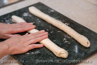 Фотографии рецепта Багет флейта (Baguette la flûte), 04 Багет флейта (Baguette la flûte), Шаг 04