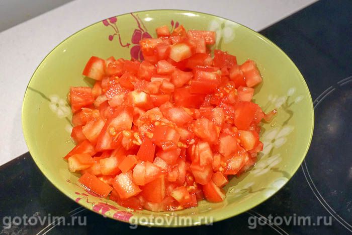 Фотографии рецепта Баклажаны, фаршированные курицей и овощами, 02 Баклажаны, фаршированные курицей и овощами, Шаг 02