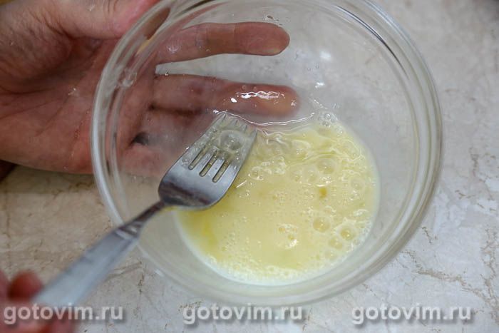 Фотографии рецепта Баклажаны, жаренные с яйцом, 03 Баклажаны, жаренные с яйцом, Шаг 03