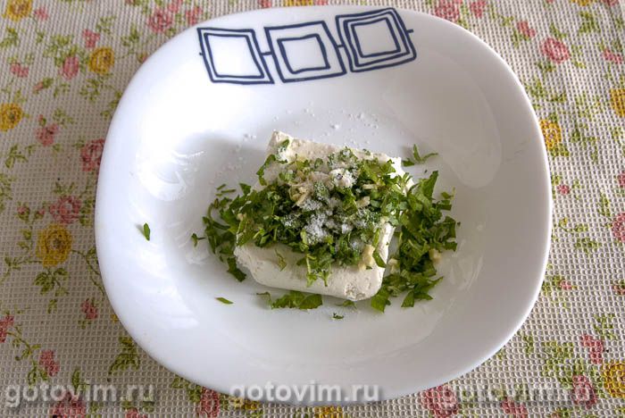 Фотографии рецепта Баклажаны с творогом , 03 Баклажаны с творогом , Шаг 03
