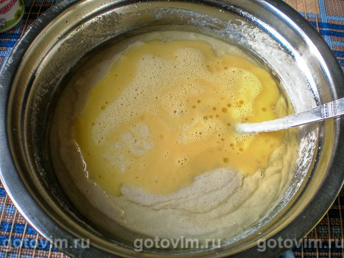 Фотографии рецепта Басбуса с маком, 03 Басбуса с маком, Шаг 03