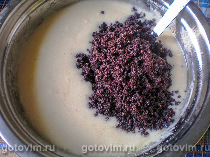 Фотографии рецепта Басбуса с маком, 05 Басбуса с маком, Шаг 05