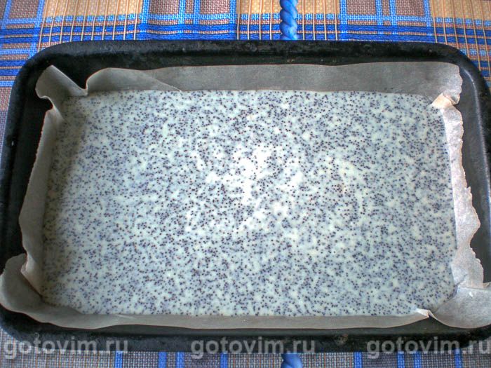 Фотографии рецепта Басбуса с маком, 06 Басбуса с маком, Шаг 06