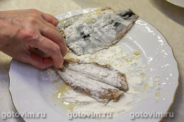 Фотографии рецепта Беломорская сельдь, жаренная в яичном маринаде, 05 Беломорская сельдь, жаренная в яичном маринаде, Шаг 05