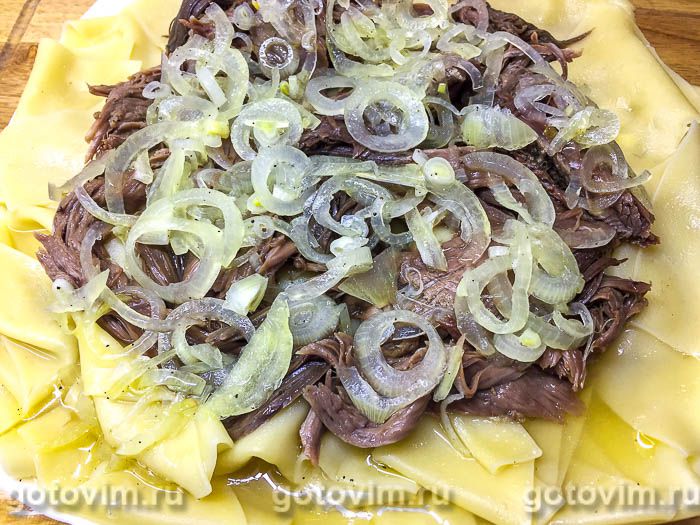Фотографии рецепта Бешбармак из гуся, 07 Бешбармак из гуся, Шаг 07