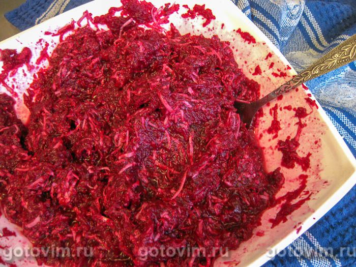 Фотографии рецепта Котлеты из свеклы с сыром, 05 Котлеты из свеклы с сыром, Шаг 05
