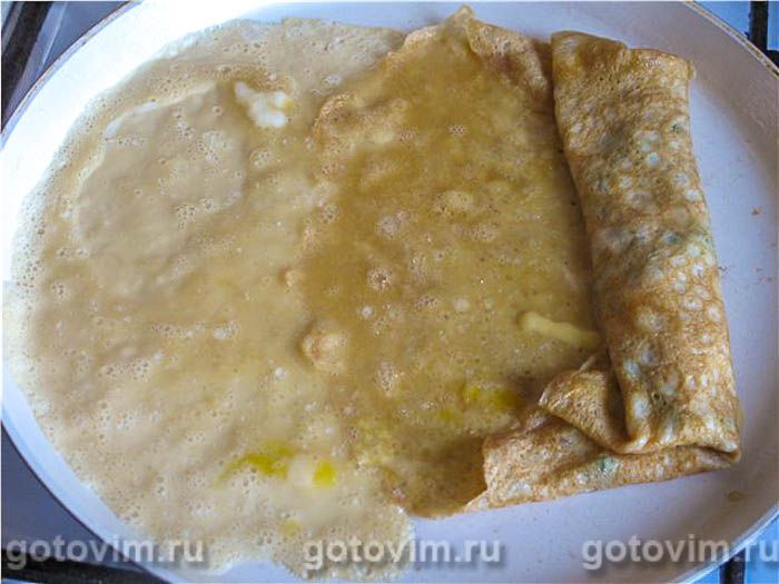 Фотографии рецепта Яичный рулетик по-японски (тамаго яки), 06 Яичный рулетик по-японски (тамаго яки), Шаг 06