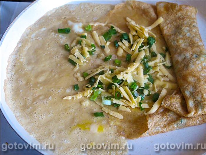 Фотографии рецепта Яичный рулетик по-японски (тамаго яки), 07 Яичный рулетик по-японски (тамаго яки), Шаг 07