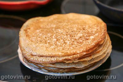 Фотографии рецепта Блины с крабовыми палочками VIČI, огурцом и сыром, 01 Блины с крабовыми палочками VIČI, огурцом и сыром, Шаг 01
