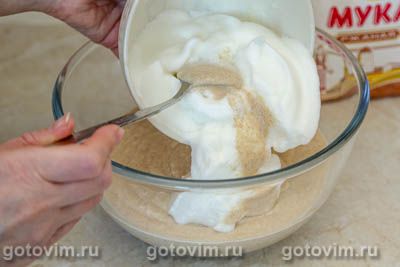 Фотографии рецепта Блины ржаные на закваске, 04 Блины ржаные на закваске, Шаг 04