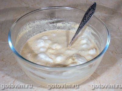 Фотографии рецепта Овсяные блины с луковым припеком, 03 Овсяные блины с луковым припеком, Шаг 03