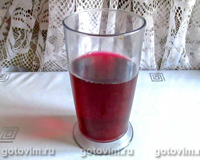 Фотографии рецепта Дрожжевые блинчики на свекольном отваре со сладким цитрусовым соусом, 01 Дрожжевые блинчики на свекольном отваре со сладким цитрусовым соусом, Шаг 01