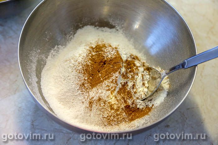Фотографии рецепта Панкейки из яблочного пюре с корицей, 01 Панкейки из яблочного пюре с корицей, Шаг 01