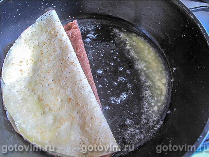 Фотографии рецепта Блинчики с яблоками, 02 Блинчики с яблоками, Шаг 02