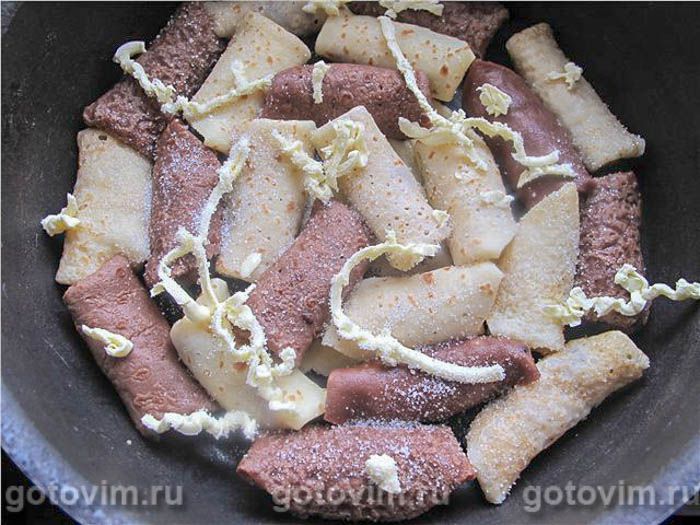 Фотографии рецепта Блинчики с яблоками, 04 Блинчики с яблоками, Шаг 04