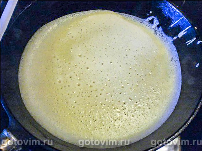 Фотографии рецепта Блины заварные, 03 Блины заварные, Шаг 03