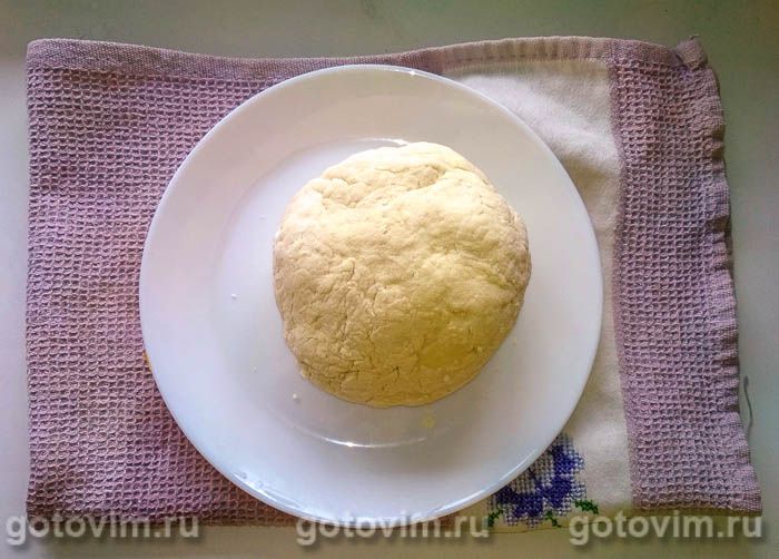 Фотографии рецепта Чебуреки с творогом, сыром и зеленью (Ругувачки), 01 Чебуреки с творогом, сыром и зеленью (Ругувачки), Шаг 01