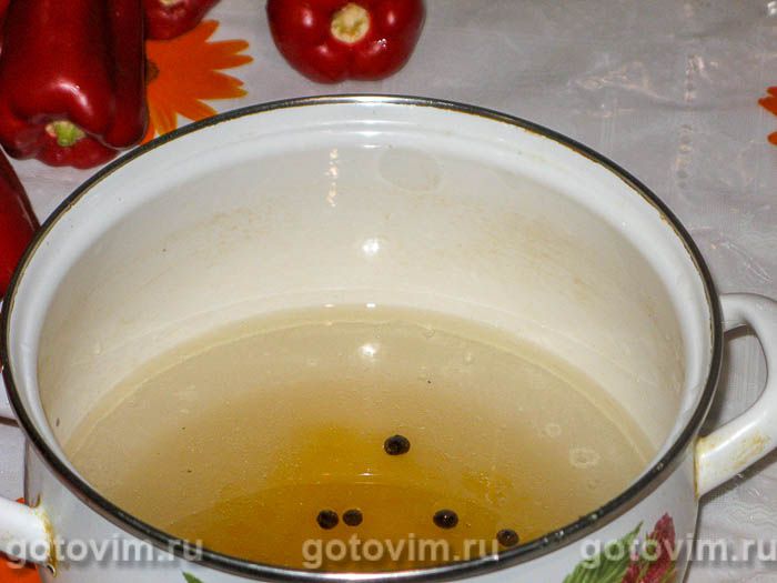 Фотографии рецепта Перец, консервированный с медом, 03 Перец, консервированный с медом, Шаг 03