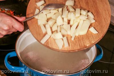Фотографии рецепта Борщ с черносливом, 01 Борщ с черносливом, Шаг 01