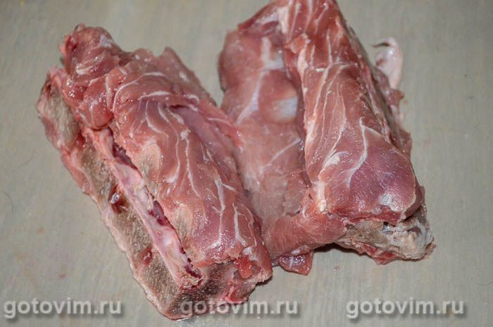Фотографии рецепта Борщ с пельменями, 01 Борщ с пельменями, Шаг 01