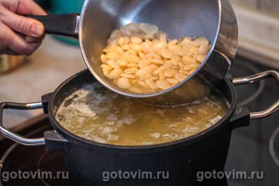 Фотографии рецепта Постный борщ с фасолью, 02 Постный борщ с фасолью, Шаг 02