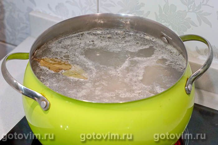 Фотографии рецепта Братиславский суп с говядиной, 01 Братиславский суп с говядиной, Шаг 01