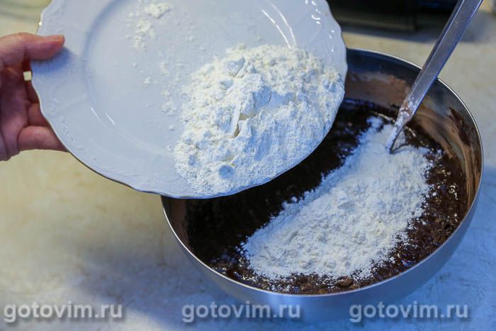 Фотографии рецепта Брауни-тирамису, 06 Брауни-тирамису, Шаг 06