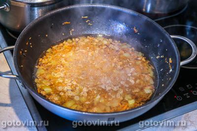Фотографии рецепта Каша из булгура с овощами и мясным фаршем, 04 Каша из булгура с овощами и мясным фаршем, Шаг 04