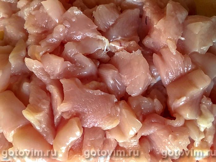 Фотографии рецепта Булгур с курицей и грибами, 04 Булгур с курицей и грибами, Шаг 04