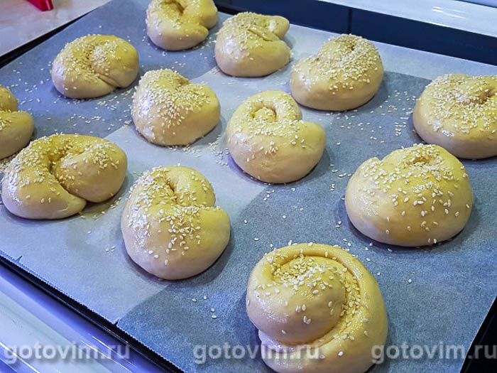 Фотографии рецепта Булочки ачма с сыром, 08 Булочки ачма с сыром, Шаг 08