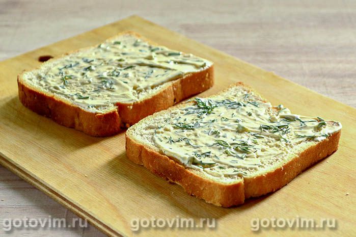 Фотографии рецепта Бутерброды с жареными кабачками, 02 Бутерброды с жареными кабачками, Шаг 02