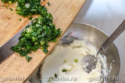Фотографии рецепта Бутерброды с творожным сыром и красной рыбой, 02 Бутерброды с творожным сыром и красной рыбой, Шаг 02