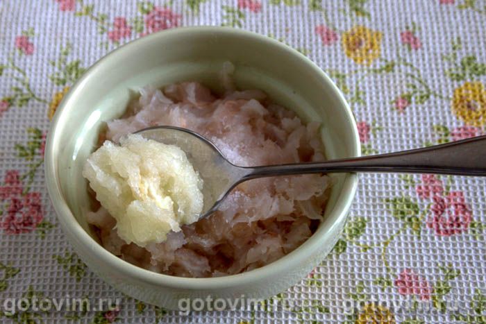 Фотографии рецепта Хрустящие чебуреки с рыбным фаршем, 03 Хрустящие чебуреки с рыбным фаршем, Шаг 03