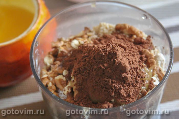 Фотографии рецепта Натуральные конфеты из чечевицы с орехами и кунжутом, 06 Натуральные конфеты из чечевицы с орехами и кунжутом, Шаг 06
