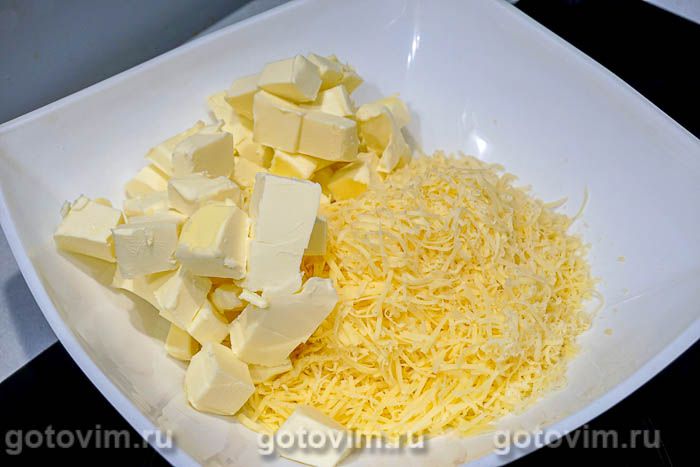 Фотографии рецепта Сырные палочки, 01 Сырные палочки, Шаг 01