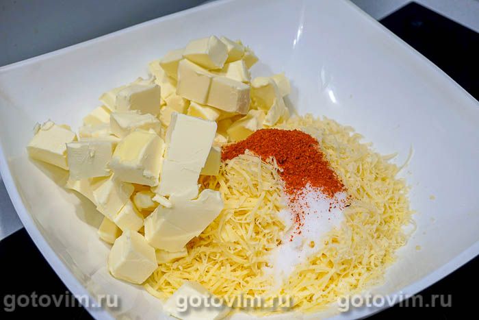 Фотографии рецепта Сырные палочки, 02 Сырные палочки, Шаг 02